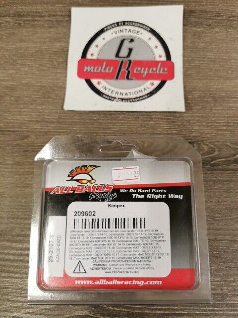 NOS ALL BALLS Commander 1000 Can Am DIFFERENTIAL SEAL KIT  25-2107-5 J54