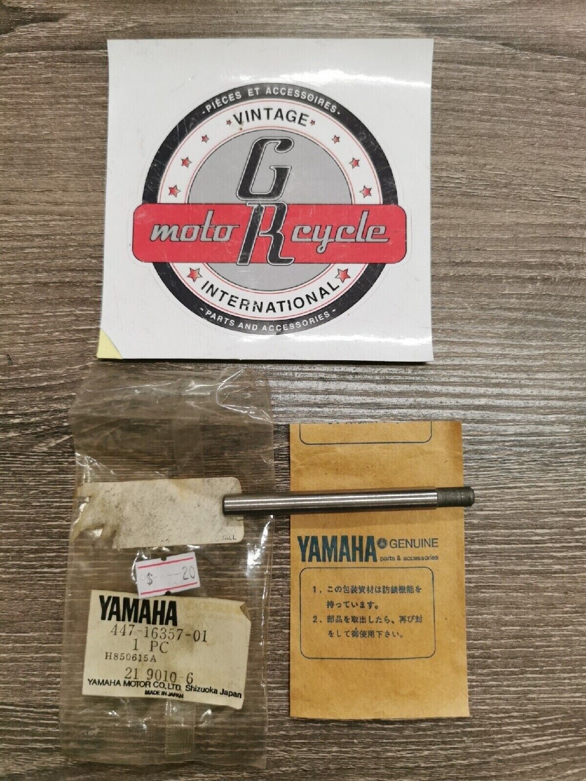 NOS YAMAHA XS650 75 77 78 79 80 81 82 83 TX650 74 ROD PUSH 2 447-16357-01-00 Y51