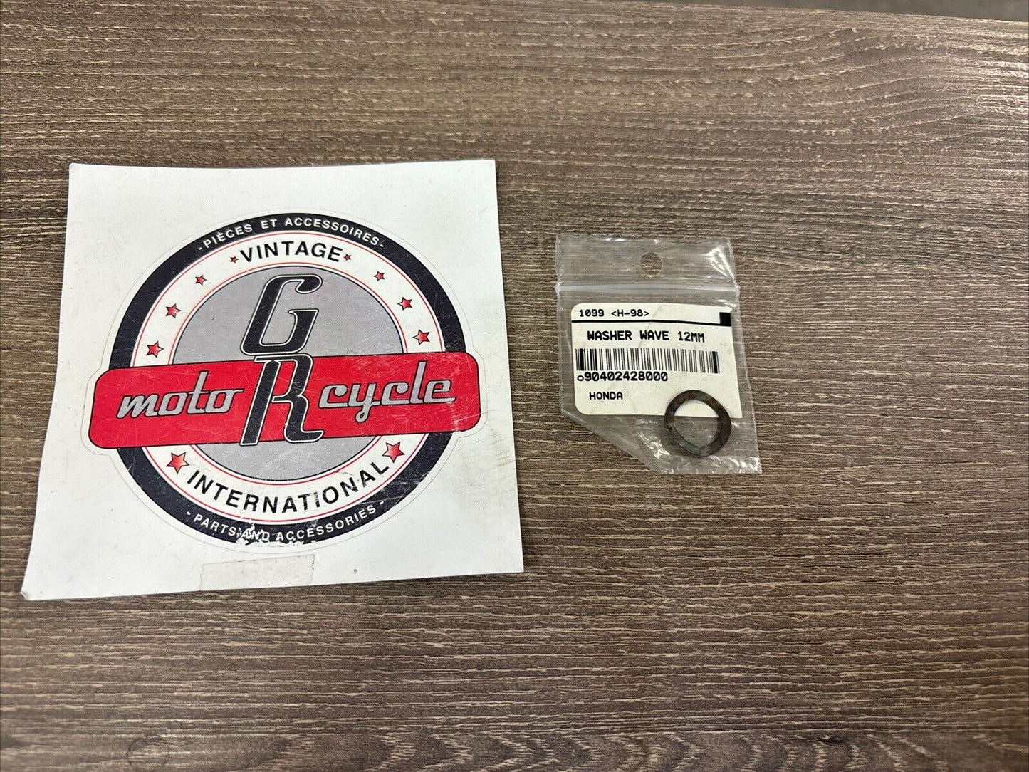 NOS Honda CB250NDC CB250RS CB400N WAVE WASHER 12MM 90402-428-000 H134