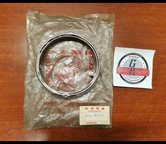 NOS Honda CB450 HEADLIGHT RIM 33101-283-003 H80