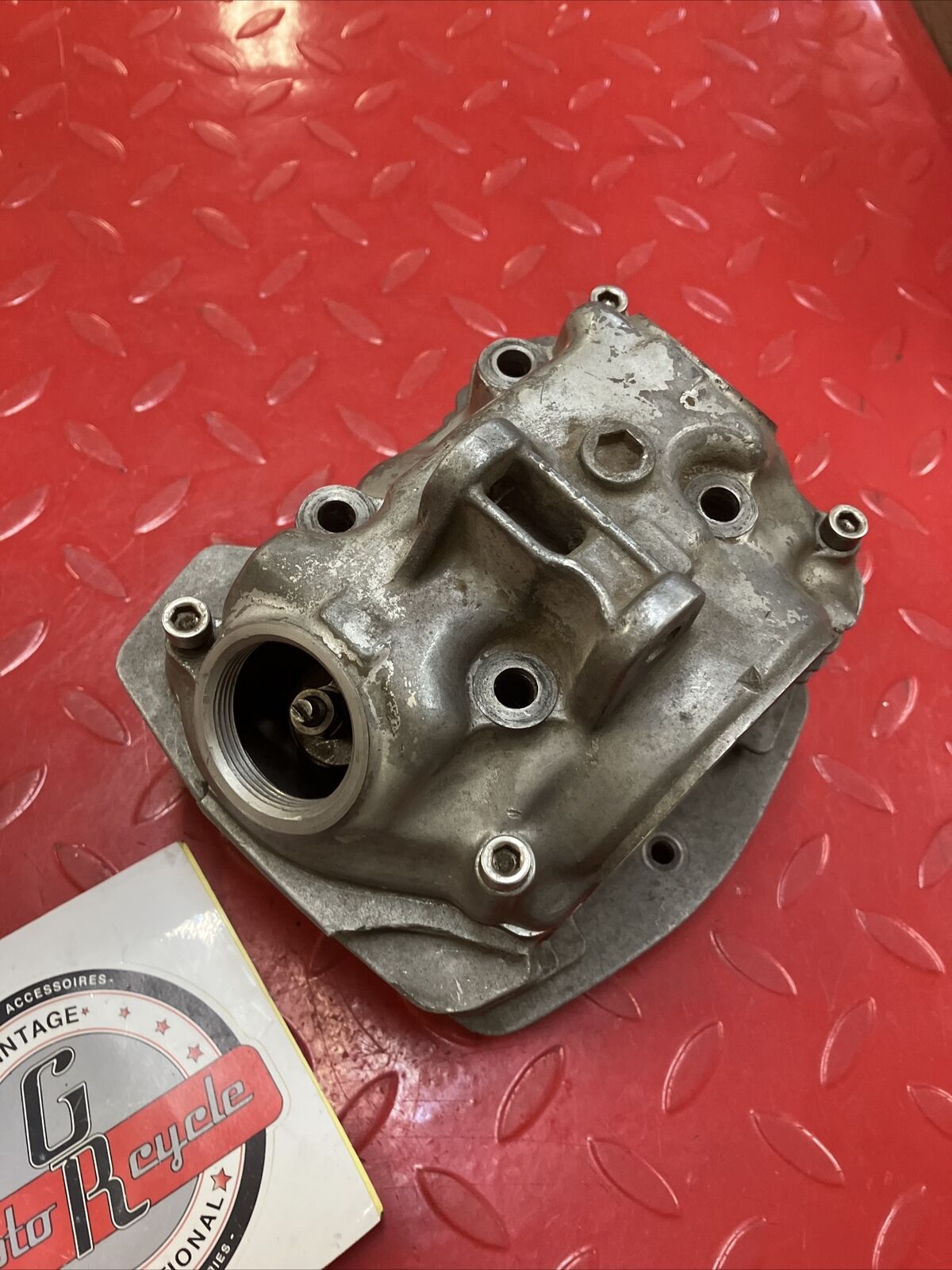 Honda XL100 1977 cylinder head valve cover rocker 1976 1978