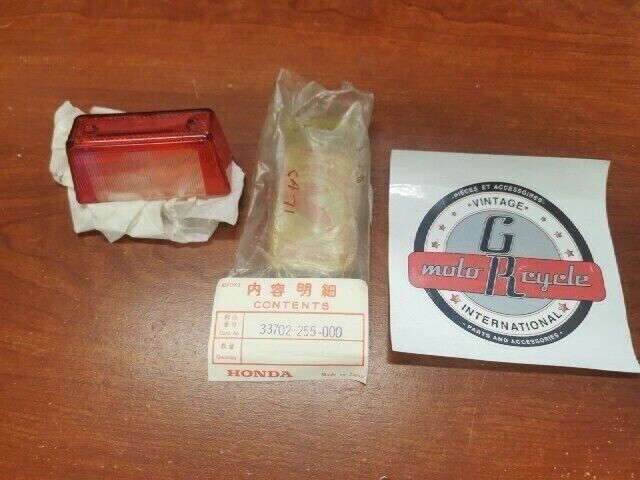 NOS Honda CA72 CA77 CA92 CA95 CE71 TAILLIGHT LENS 33702-255-000 H97