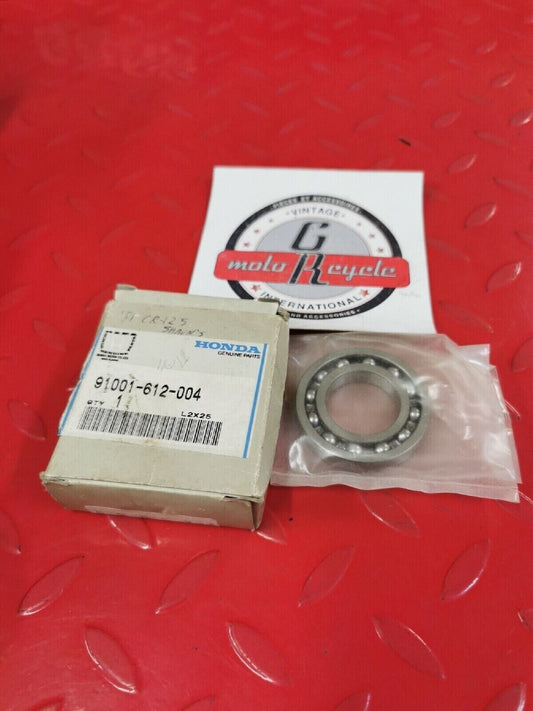 NOS HONDA CR125R 1979 - 1982 CB750 76-78 BEARING BALL (16006) 91001-612-004 H41