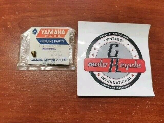 NOS Yamaha FS1 DT80 PW80 MAIN JET #130 127-14143-26-00 Y144