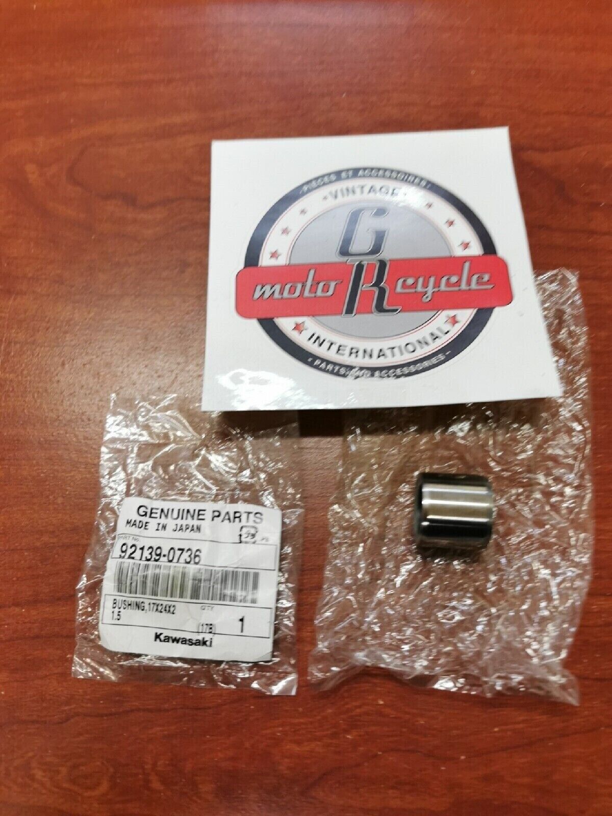 NOS Kawasaki KRT800 KRF800 KRT750 BUSHING (17X24X21.5) 92139-0736 K25