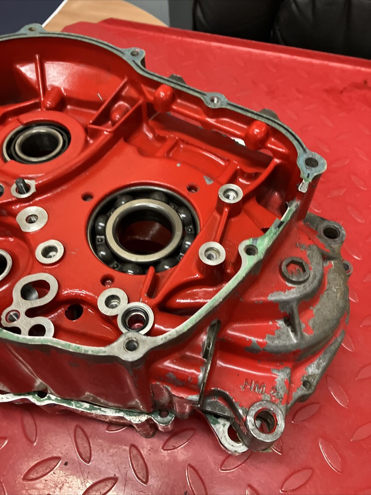 Honda XL600R 1986 Left right crankcase 1987
