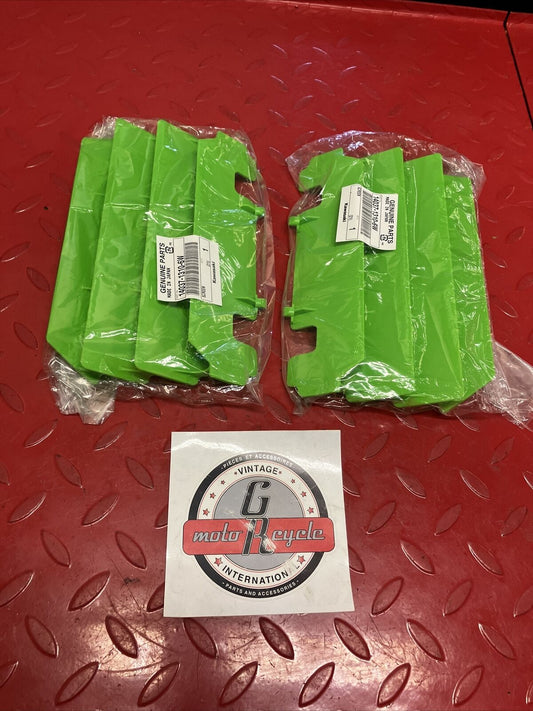 NEW KAWASAKI KX125 94-05 KX250 94-04 RADIATOR GUARDS GRILLES 14037-1310-6W K100
