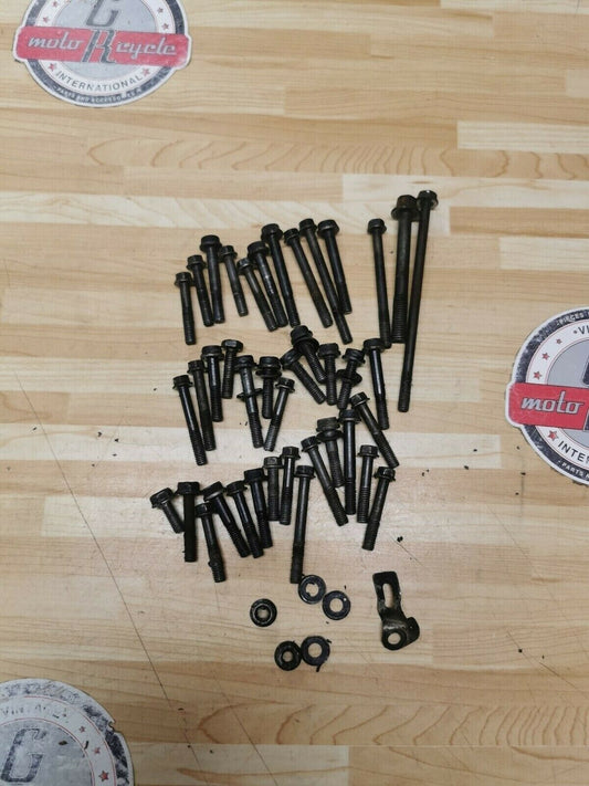 Honda XL600R 1986 motor engine crankcase bottom end cover bolt hardware nut