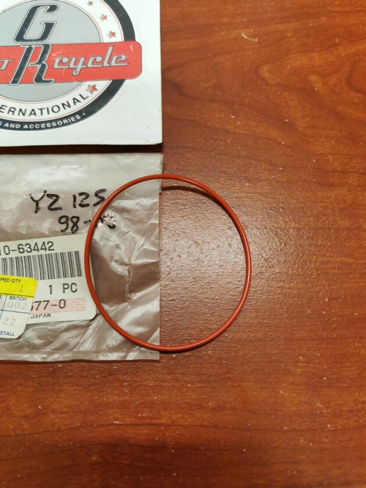 NOS Yamaha YZ125 YXF85 YXE85 YXE10 YXF10 XJ600 FZR600 O-RING 93210-63442-00 Y99