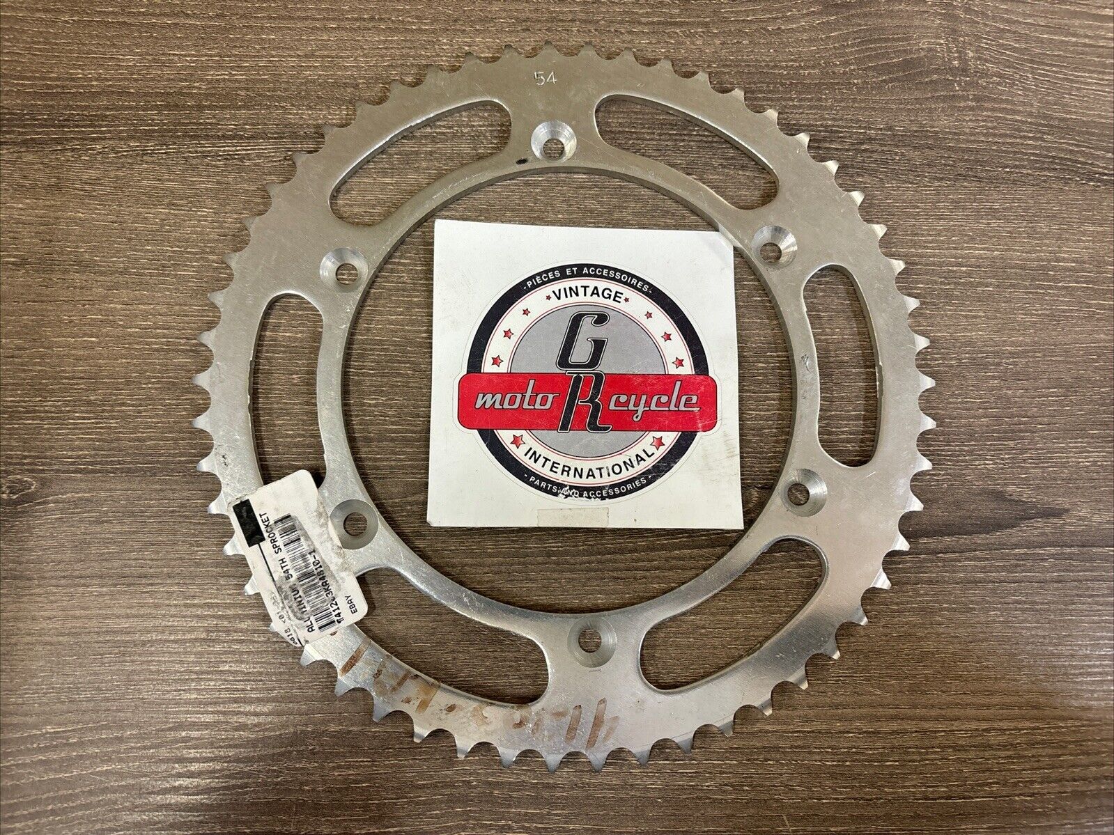 NOS Honda 1981 CR250R CR450R FINAL DRIVEN SPROCKET 54T 41203-KA4-810 H137