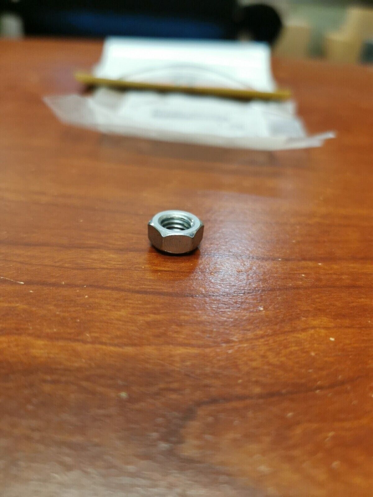 NOS Yamaha 2000 TZ250 REAR WHEEL SELF-LOCKING NUT 90185-08162-00 Y83