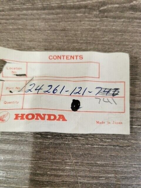 NOS HONDA ATC110 PIN GEARSHIFT FORK GUIDE 24261-121-740 SUB BY 24261-121-741 H76