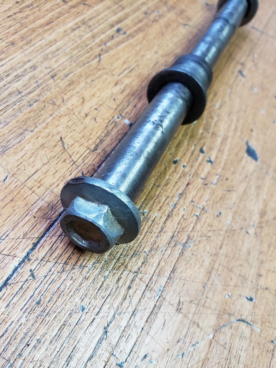 Honda XL200R XL200 1983 1984 front wheel axle bolt nut spacer collar