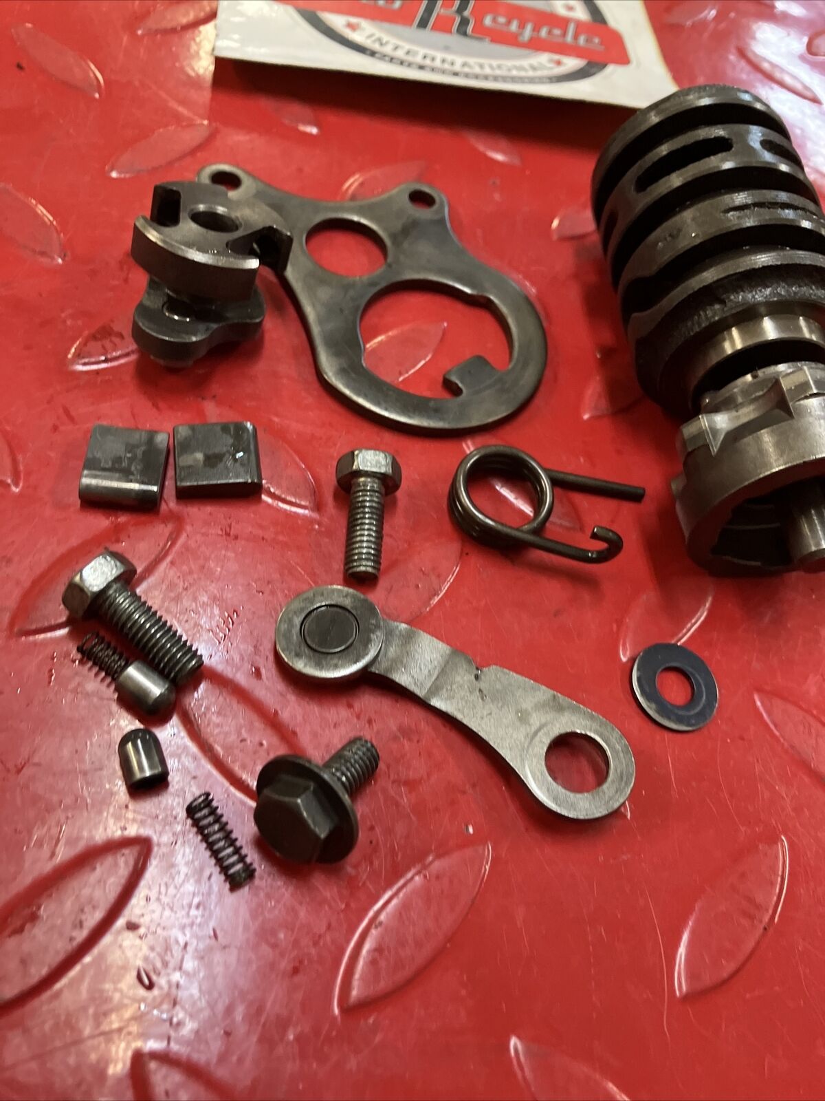 Honda CR80R 1990 transmission gearshift gear shift drum cam 24301-GBF-830 3