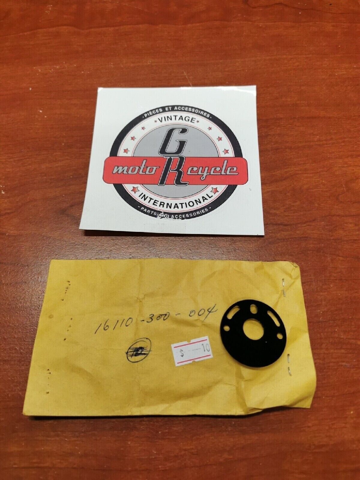 NOS Honda 1969 CB750K0 WASHER TOP 16110-300-004 H34