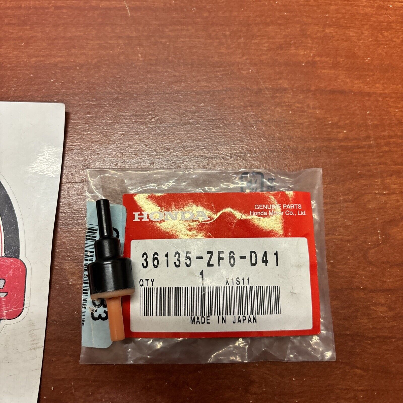 NOS Honda GX240 GX270 GX340 GX390 DASHPOT CHECK VALVE 36135-ZF6-D41 H167