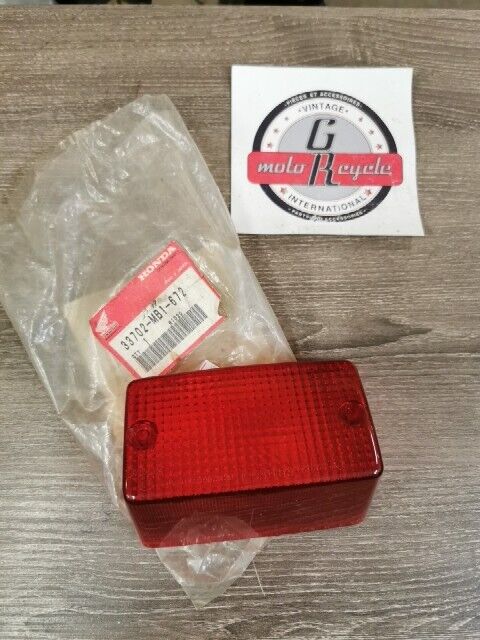 NOS HONDA CB1000C VF700 VF750C 1982 - 1985 LENS TAIL LIGHT 33702-MB1-672 H89