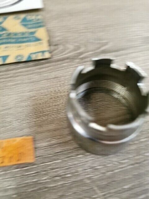 NOS YAMAHA XS1B 1971 XS2 1972 TX650 1973 NUT MUFFLER JOINT 256-14713-01-00 Y157