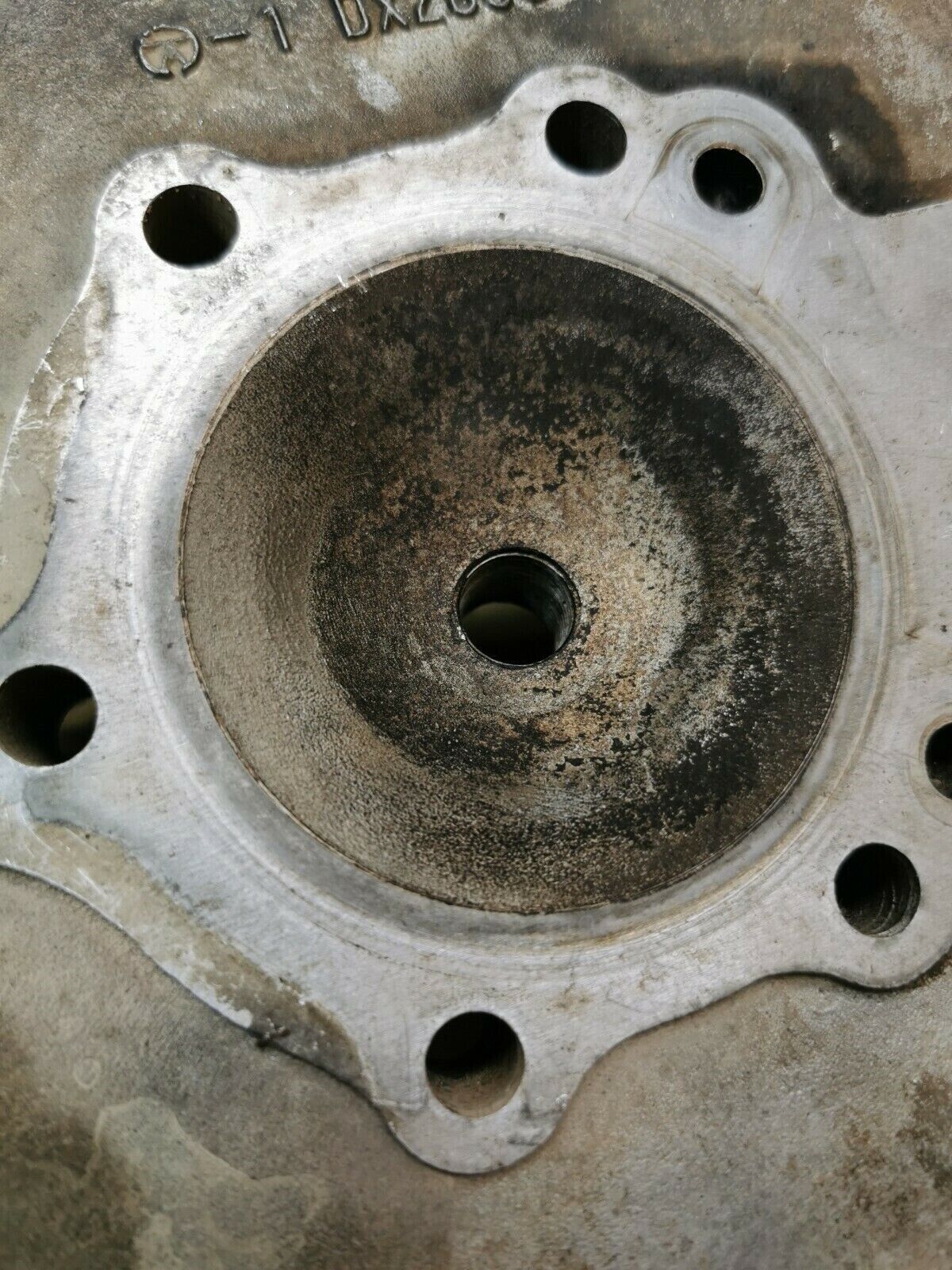 Kawasaki KDX200 1986 cylinder head jug barrel cover 1987