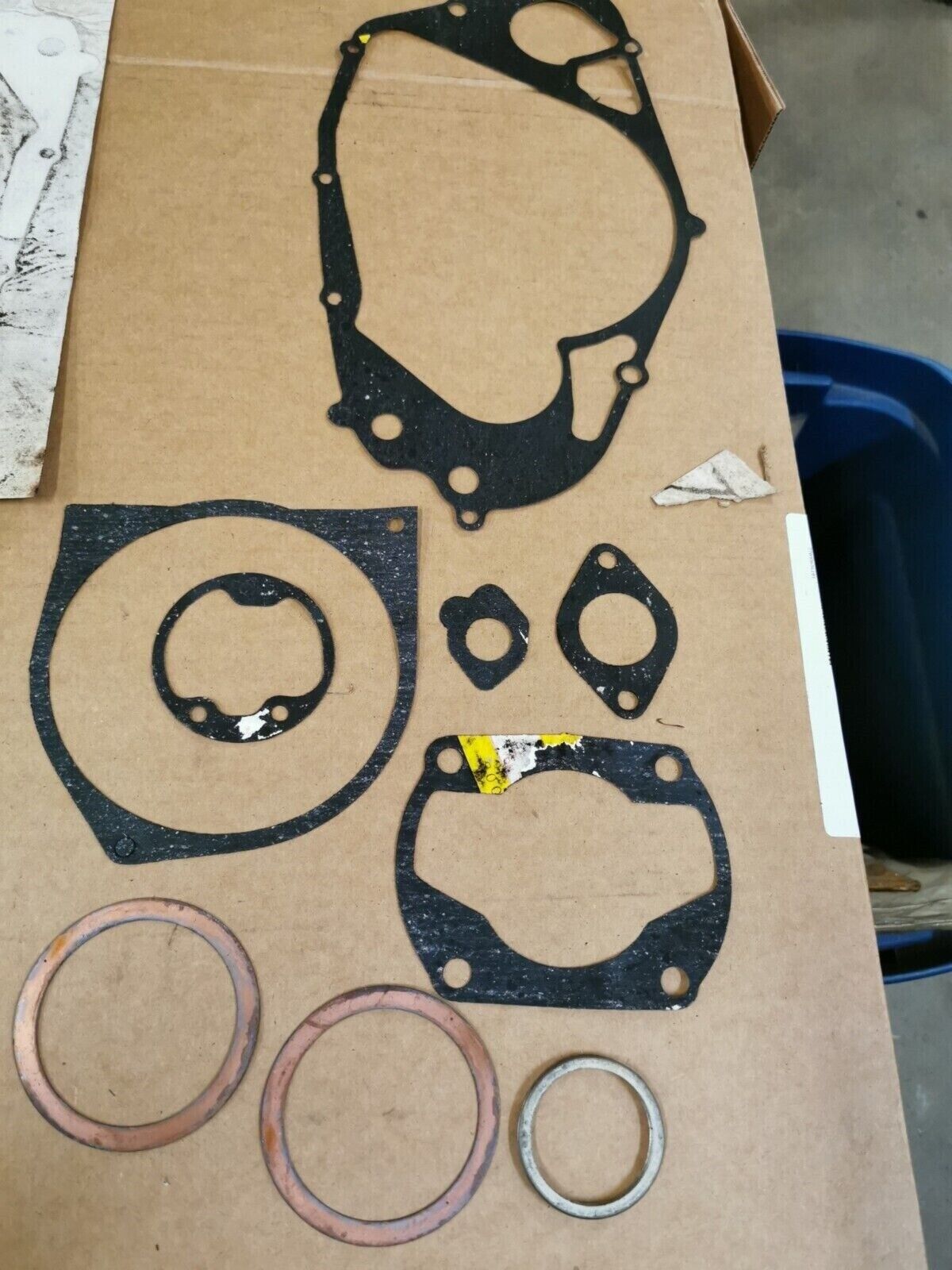 NOS NOBORU SUZUKI TS250 GASKET KIT INCOMPLETE SET J49