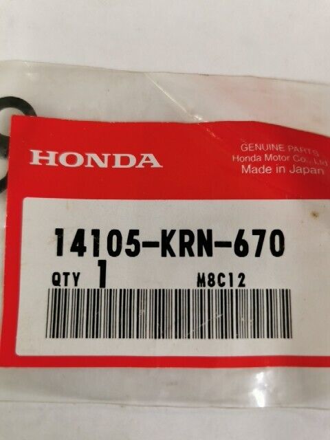 NOS HONDA CRF250 2004 PLATE WEIGHT SET 14105-KRN-670 H101