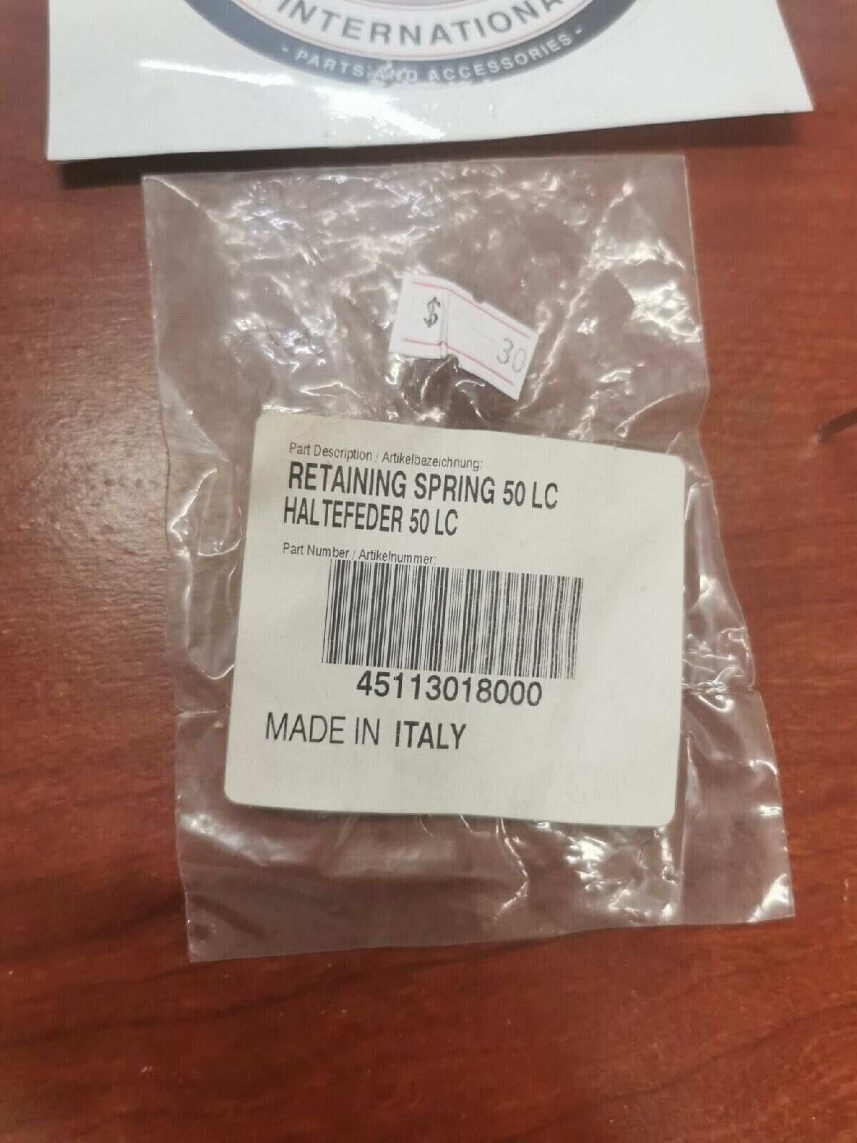 NOS KTM 50SX 65SX RETAINING SPRING 50LC 45113018000 KT3