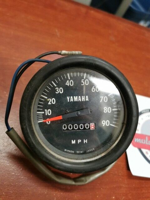 NOS Yamaha 1972 LS2 SPEEDOMETER 327-83510-40-00 Y115