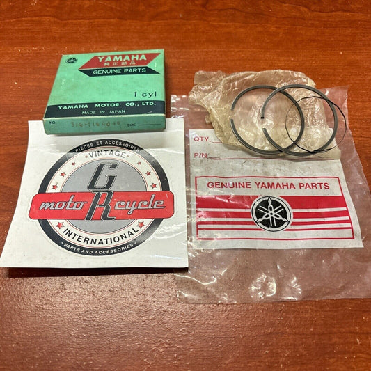 NOS Yamaha 1972 AT2 1972 1973 AT3 PISTON RING 0.25 316-11610-10-00 Y174
