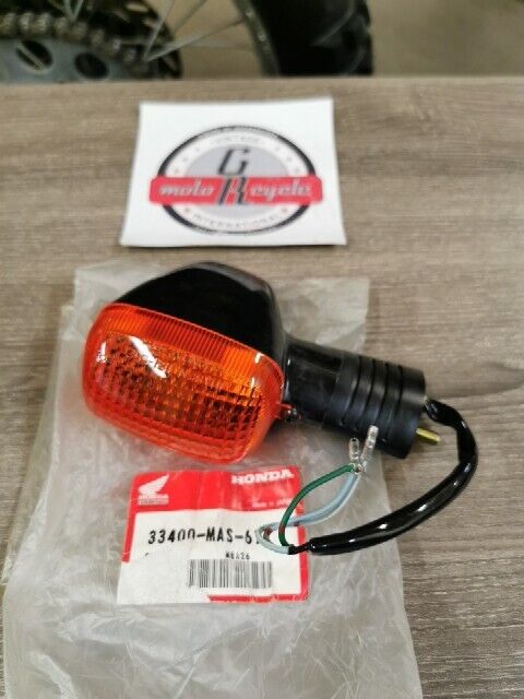 NOS HONDA CBR900RR CBR600RR TURN SIGNAL WINKER ASSY R FRONT 33400-MAS-671 H89