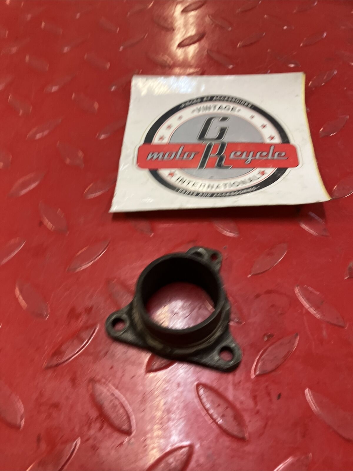 Honda CR80R 1990 exhaust manifold pipe flange 1986 - 1995