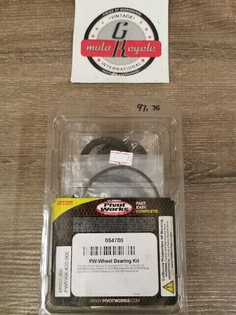 NOS PIVOT WORKS KFX700 KVF360A KVF360B WHEEL BEARING KIT PWRWK-K30-000 J54