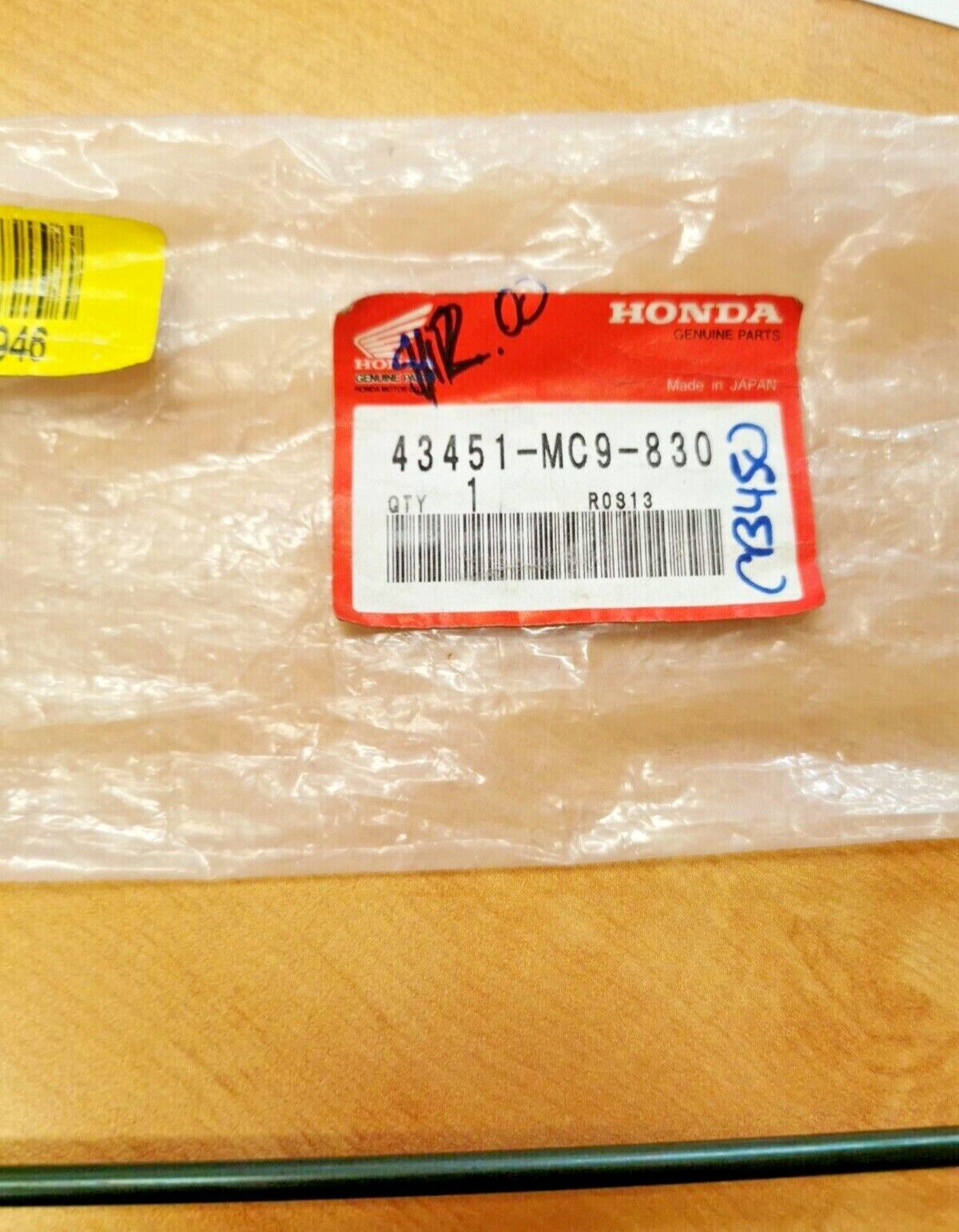 NOS HONDA CB450SC 1985  1986   ROD  RR BRAKE  43451-MC9-830  H22