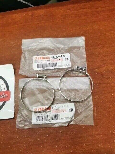NOS Yamaha IT200 TT600 XT600 BAND KIT OF 2 3LD-23489-00-00 Y153