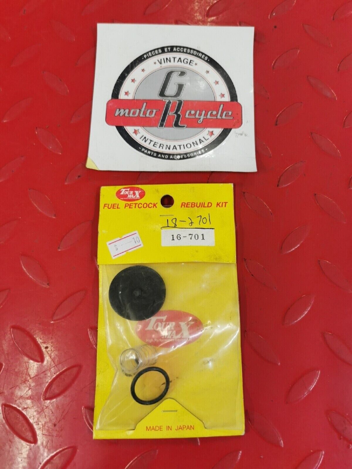 NOS TOUR MAX HONDA   CB700SC 1984 - 1986   Fuel Petcock Rebuild Kit  18-2701 J11