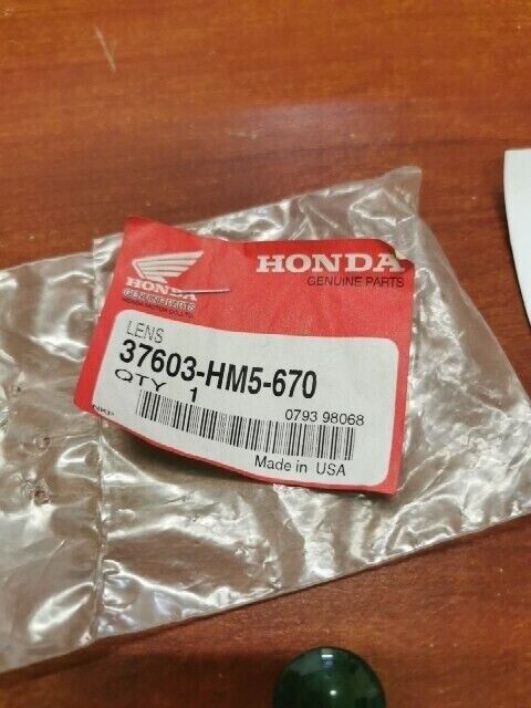 NOS Honda TRX250 TRX300 TRX350 TRX400 NEUTRAL INDICATOR LENS 37603-HM5-670 H103