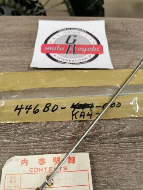 NOS HONDA CR250R CR450R XR250R 1981 1982 FRONT SPOKE B8X198 5  446B0-KA4-000 H76