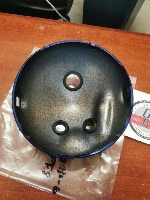 NOS Yamaha HEAD LAMP BODY BIRD BLUE INCOMPLETE SUB 371-84330-61-F8 Y109
