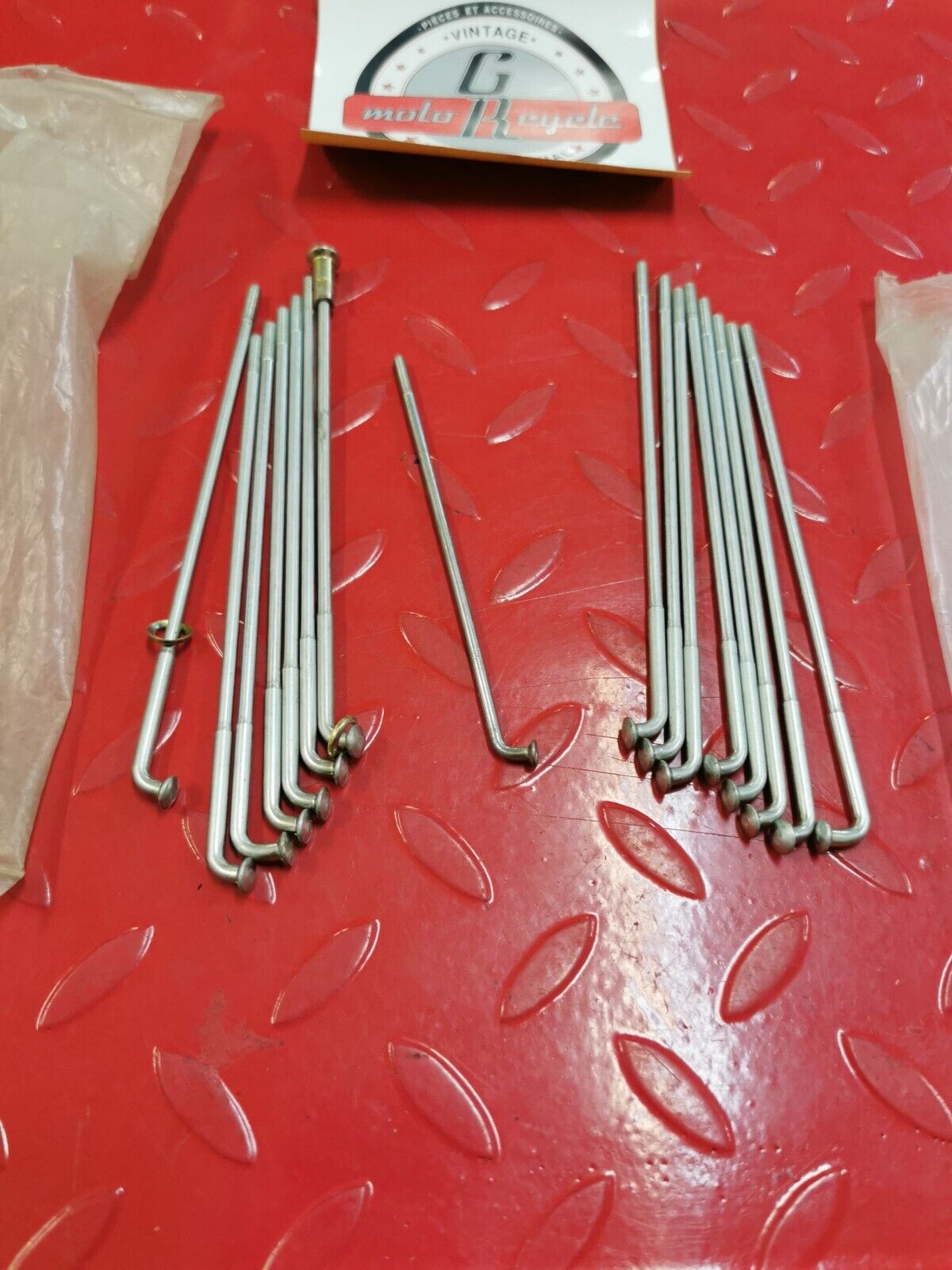 NOS Yamaha TX500 XS1 XS500 TX650 SPOKE SET REAR INCOMPLETE 256-25304-00-00 Y25