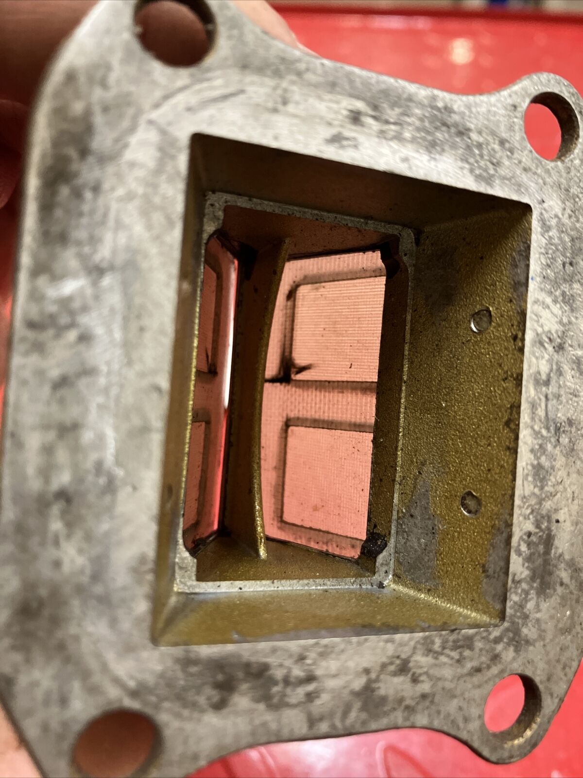 Honda CR80R 1990 reed valve block cage CR85 1987 - 2004 2