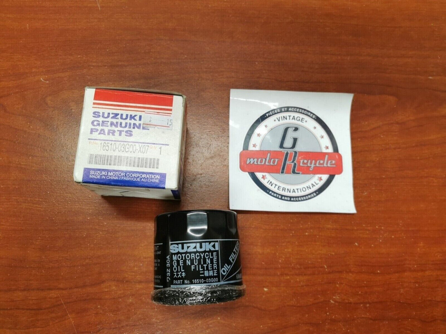 NOS SUZUKI LT-A500F LT-A450X OIL FILTER 16510-03G00-X07 SUB. 16510-07J00 S30