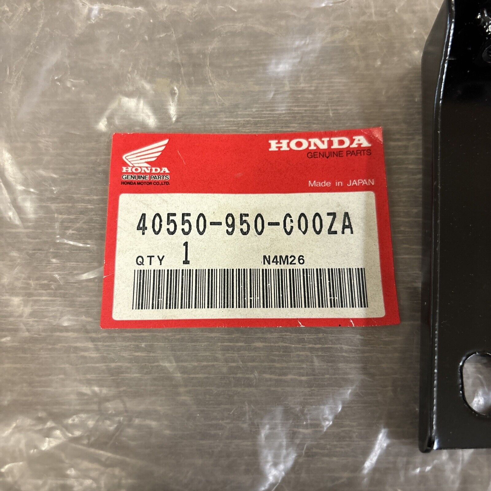 NOS Honda 1977 - 1984 FL250 REDUCTION CASE BRACKET 40550-950-000ZA H114