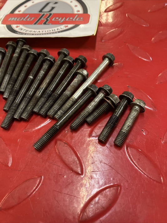 Honda CR80R 1990 engine motor bolt hardware crankcase / cover