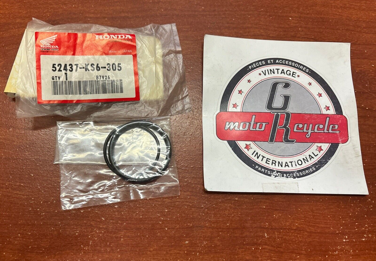 NOS Honda CR125R CR250R CR500R O-RING SET 52437-KS6-305 H145