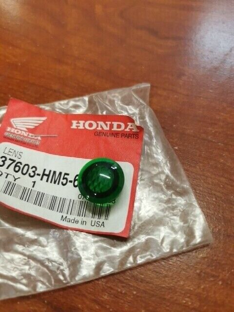 NOS Honda TRX250 TRX300 TRX350 TRX400 NEUTRAL INDICATOR LENS 37603-HM5-670 H103
