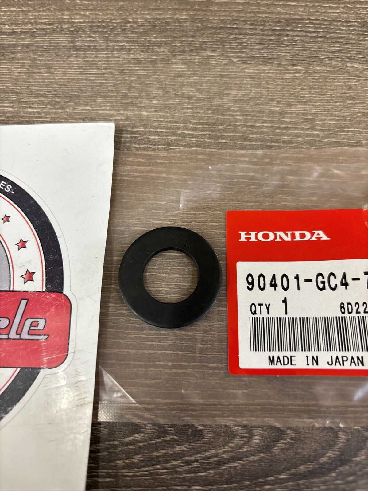 NOS Honda CM400 CR80R CR85R CRM50R NS50F PLAIN WASHER 17MM 90401-GC4-730 H130