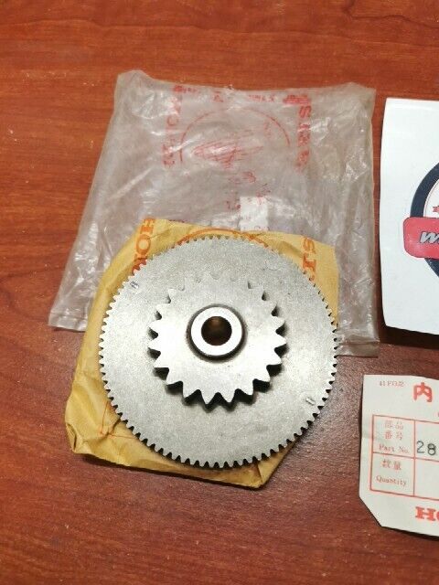 NOS Honda CB350F F1 STARTER GEAR 28101-333-000 H75