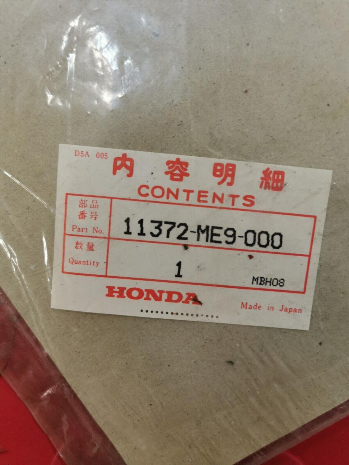 NOS Honda 1983 - 1988 VT700C VT800C VT750C GASKET CLUTCH COVER 11372-ME9-000 H30