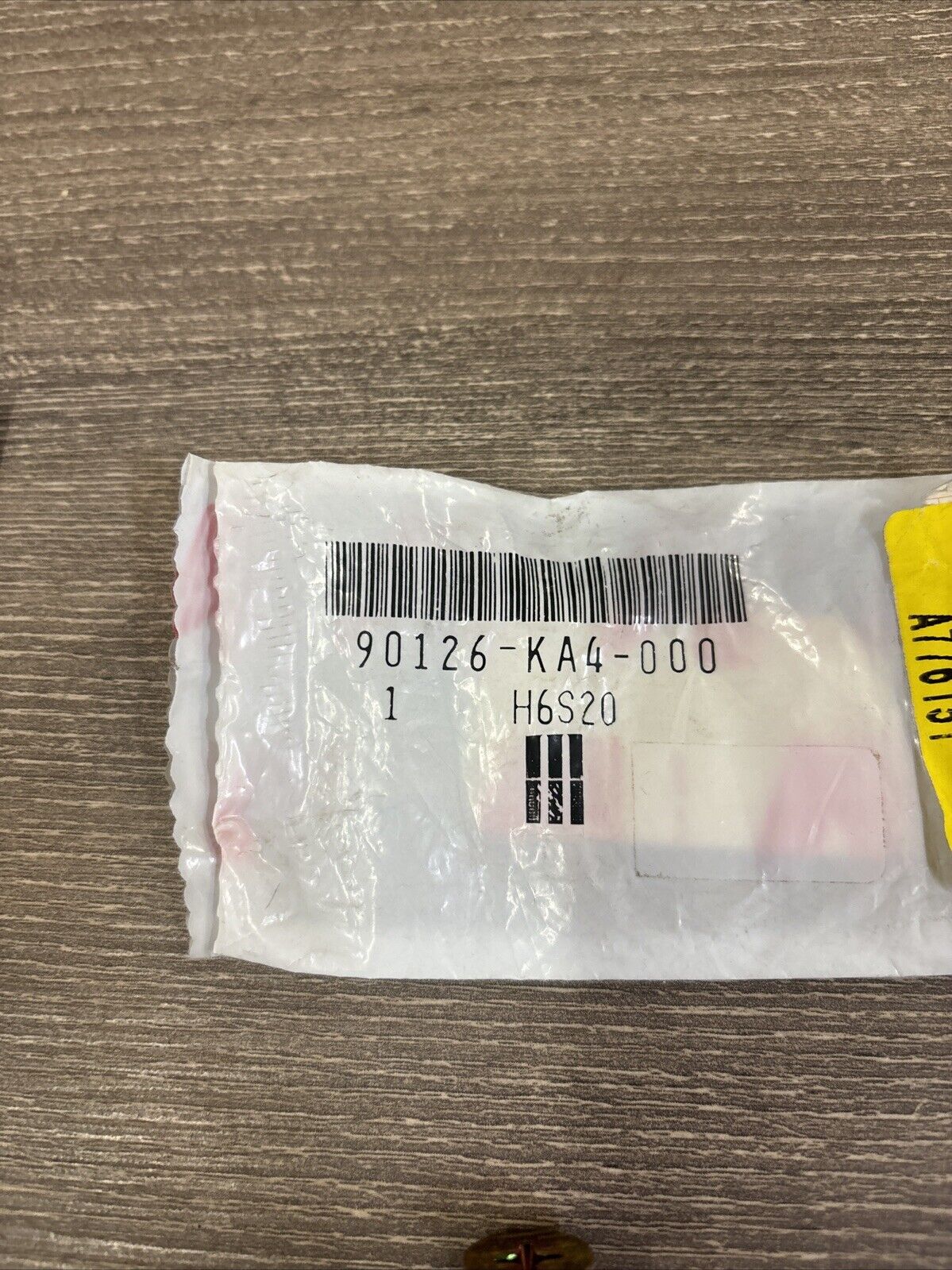 NOS Honda CR125R CR250R CR450R FLAT SCREW 8X45 90126-KA4-000 H132