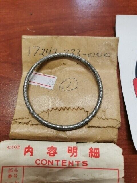 NOS Honda CB350F CB400F AIR CLEANER BAND 17242-333-000 H69