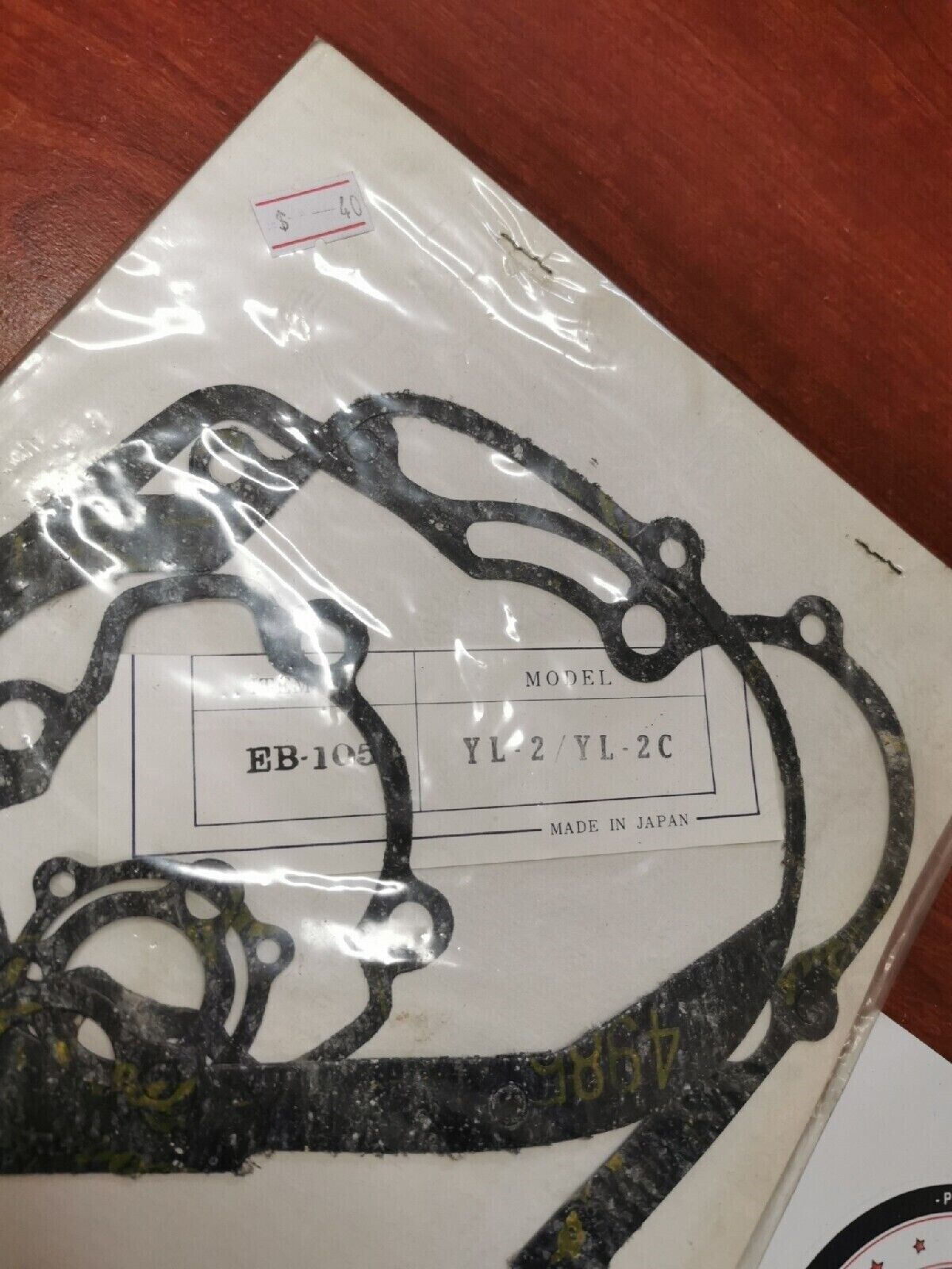 NOS Yamaha YL2 YL2C COMPLETE GASKET KIT Y79